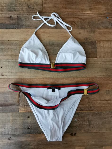 gucci bikini vintage|black gucci swimsuit.